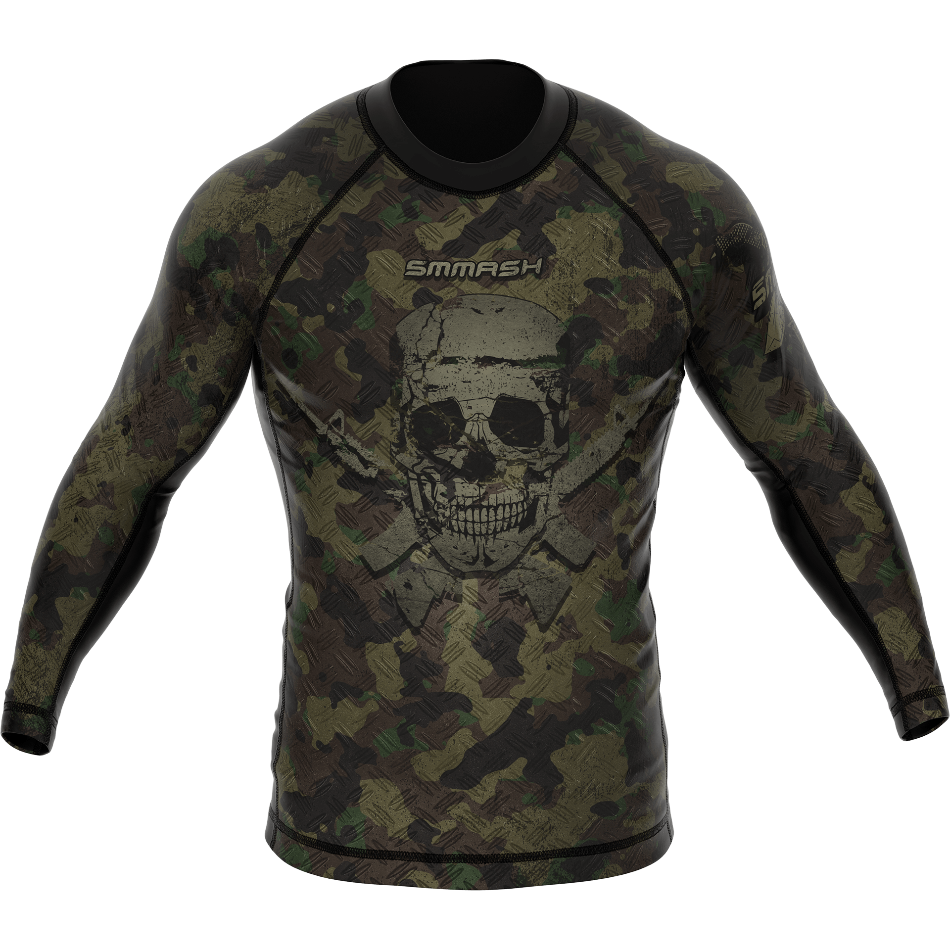 Rashguard Judo Z Motywem Czaszki COMBAT 3.0