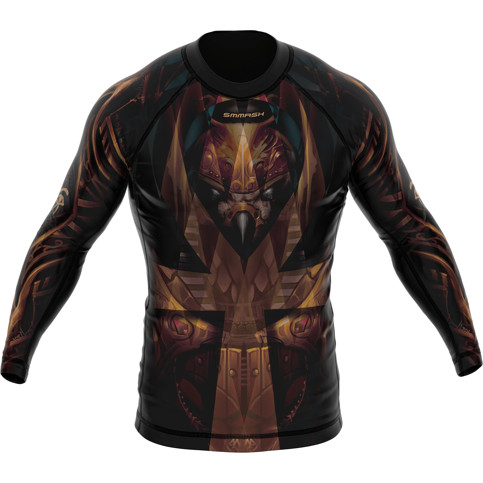 Męski Rashguard MMA Z Długim Rękawem HORUS