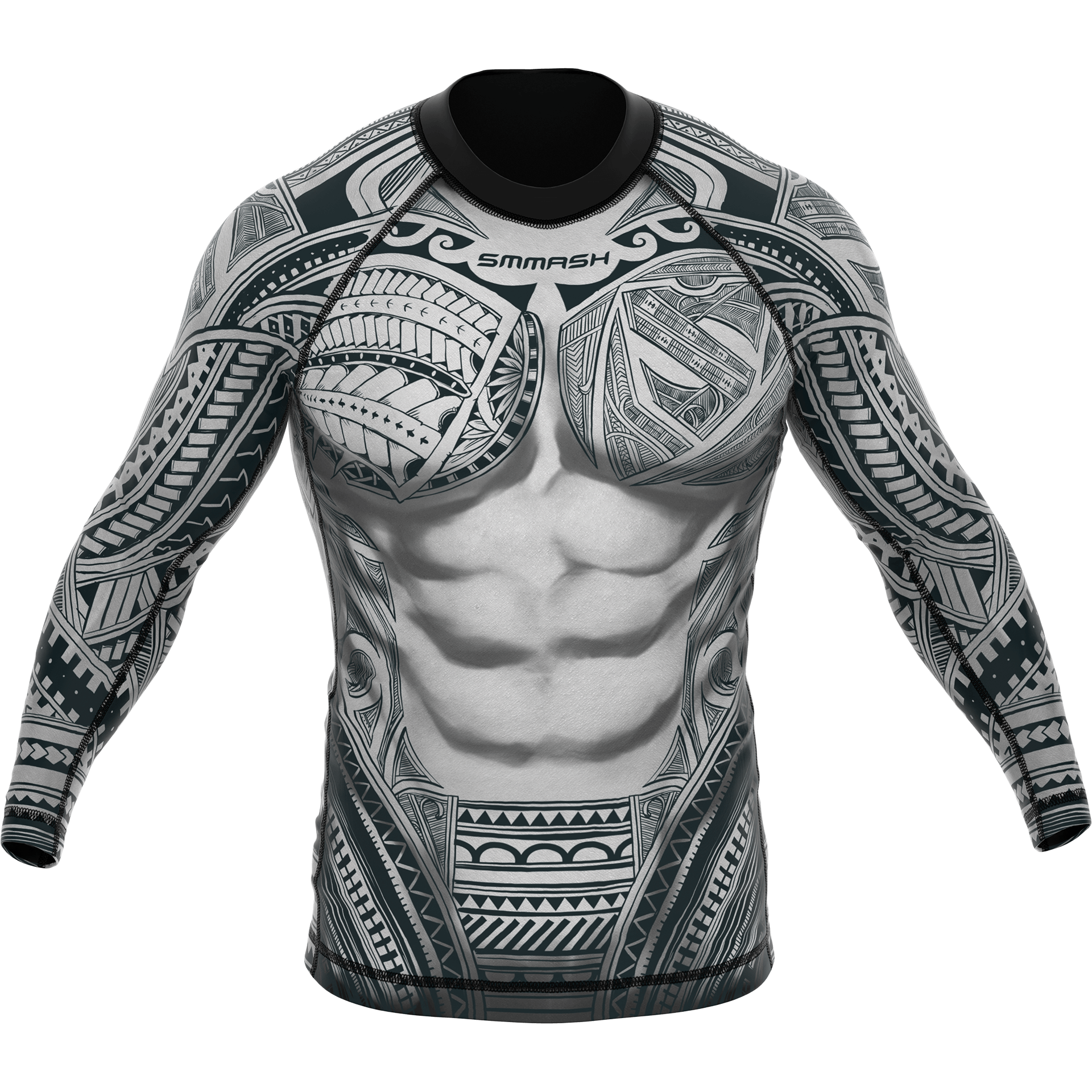 Rashguard Podkreślający Mięśnie Longsleeve MAORI