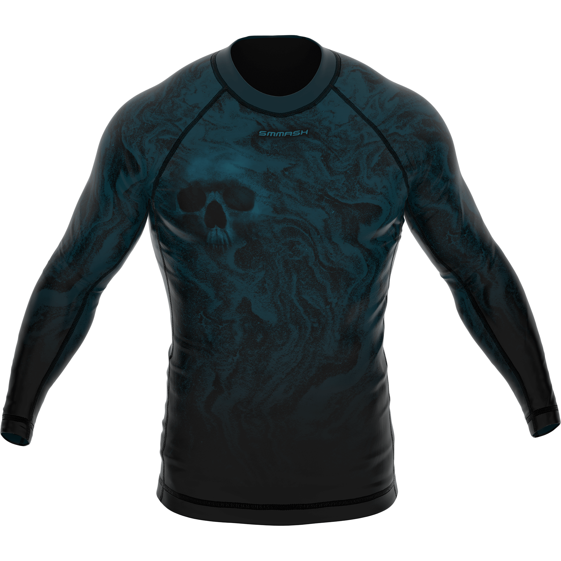 Men's rashguard MMA with long sleeves SMMASH PURGATORY