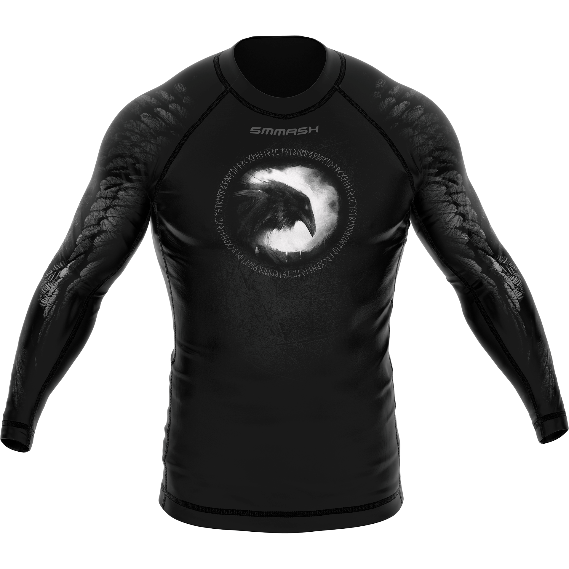 Rashguard MMA Męski Z Długim Rękawem RAVEN