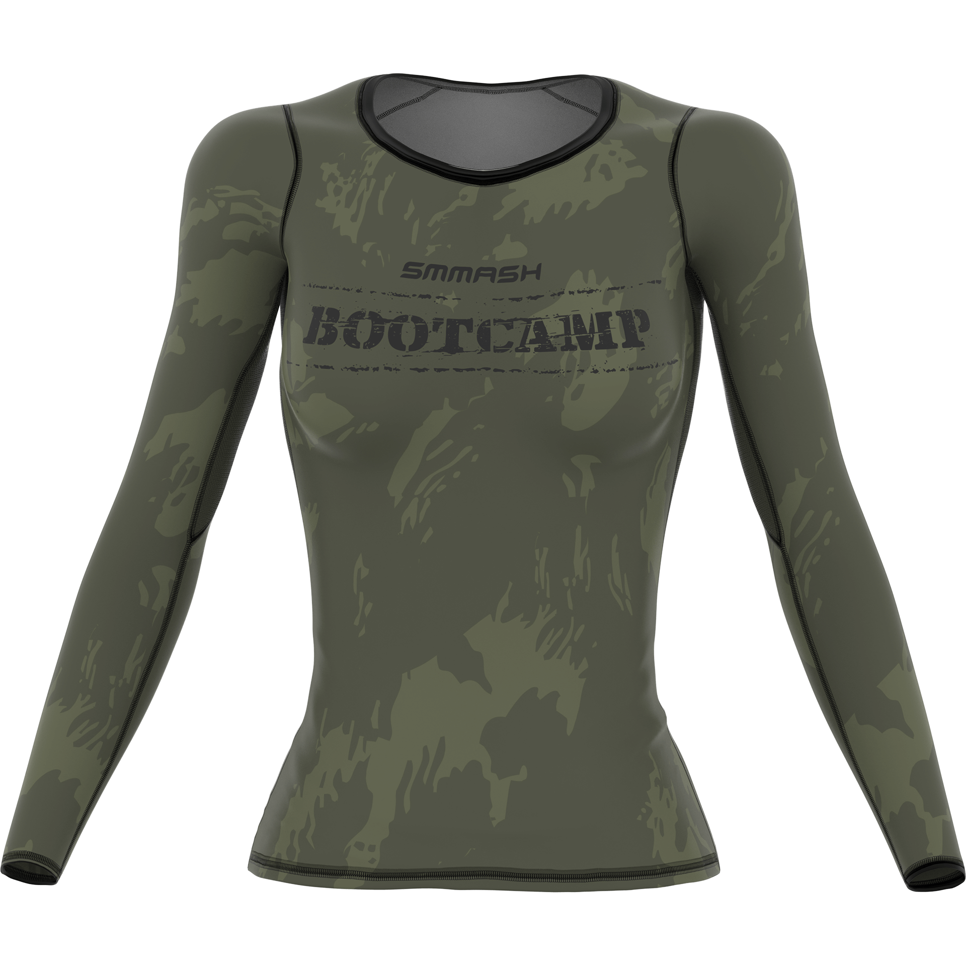 Sportowe Koszulki Termoaktywne Longsleeve Dla Kobiet BOOTCAMP