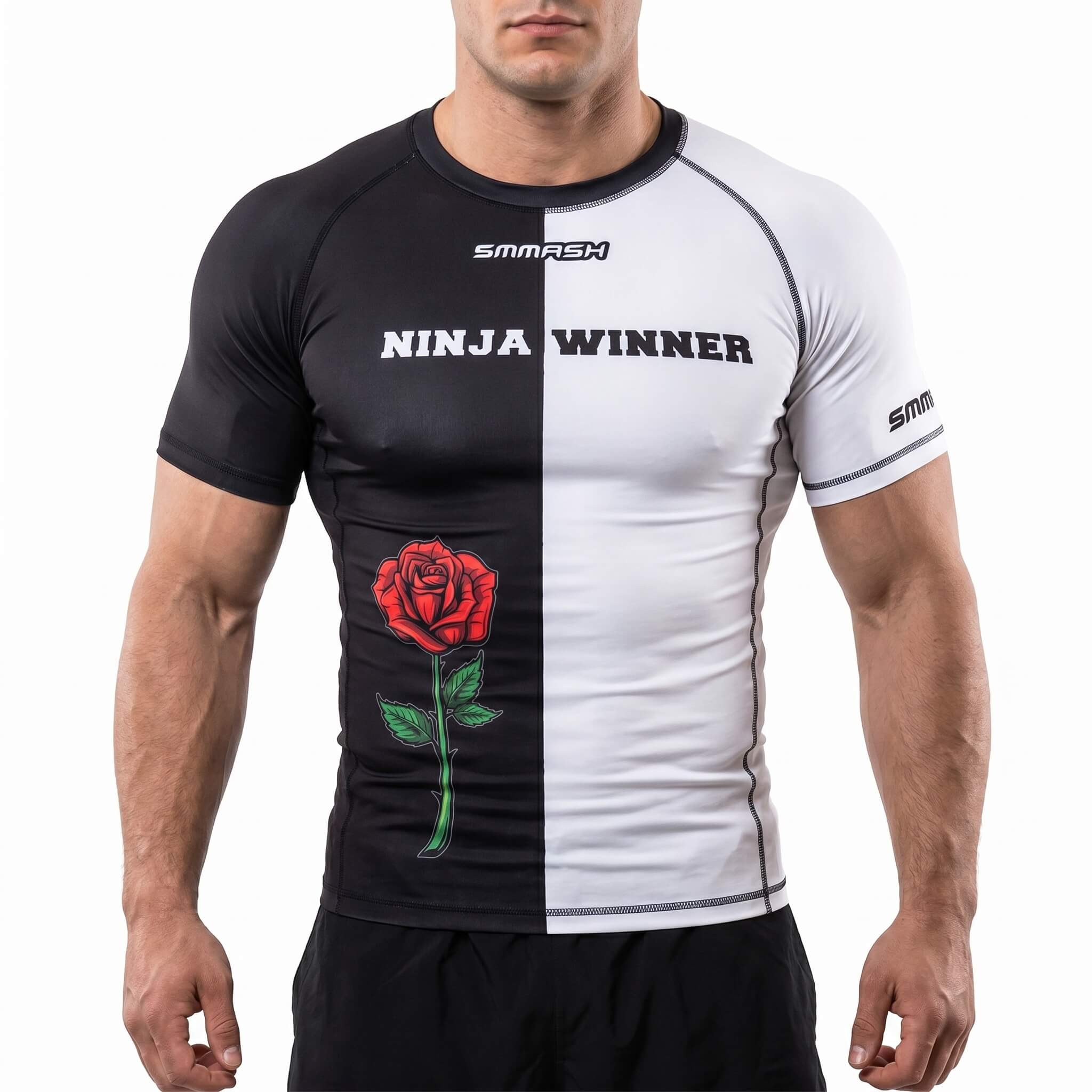 KOSZULKA KOMPRESYJNA Z KRÓTKIM RĘKAWEM NINJA WINNER
