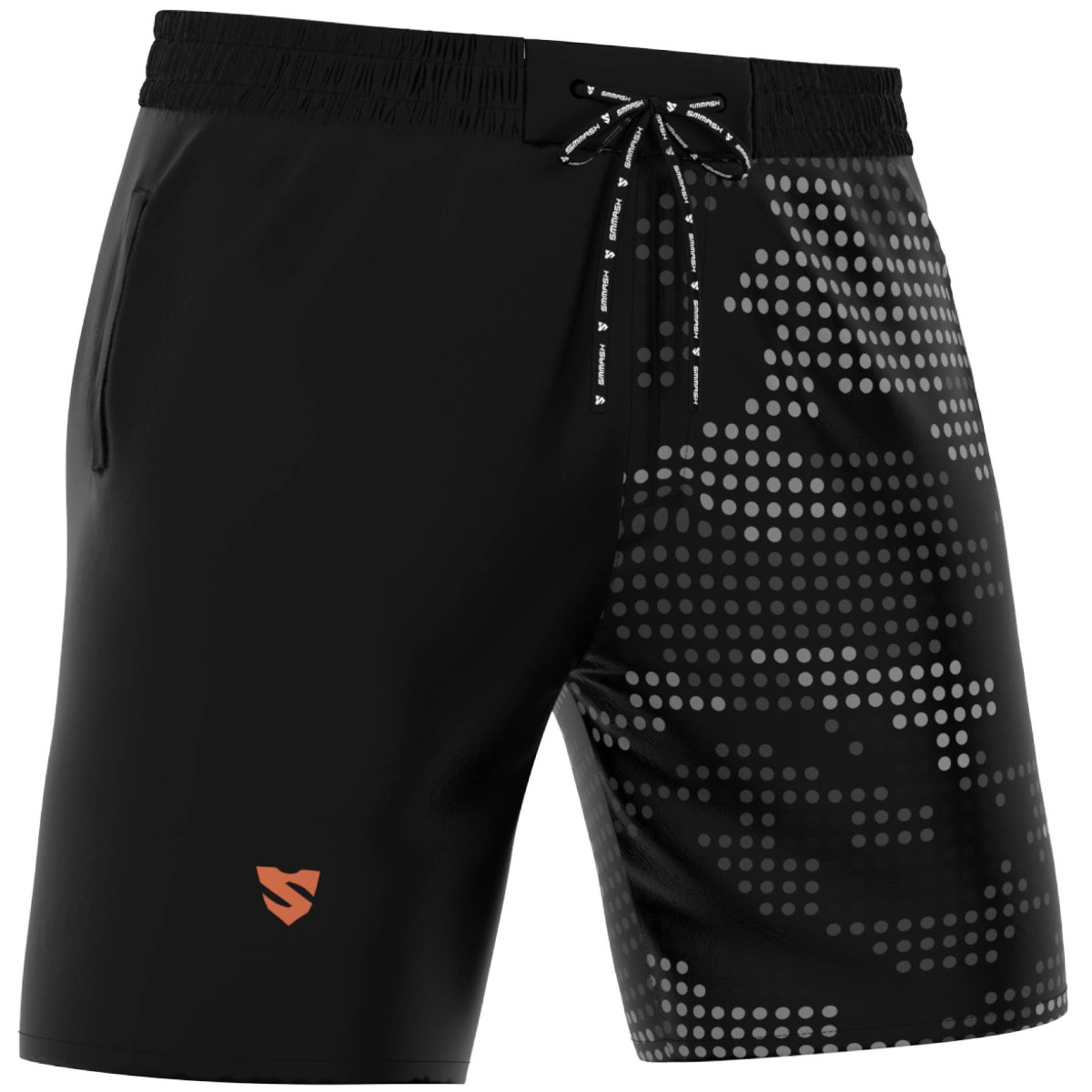 Spodenki Sportowe Na Trening Czarne FLICKER