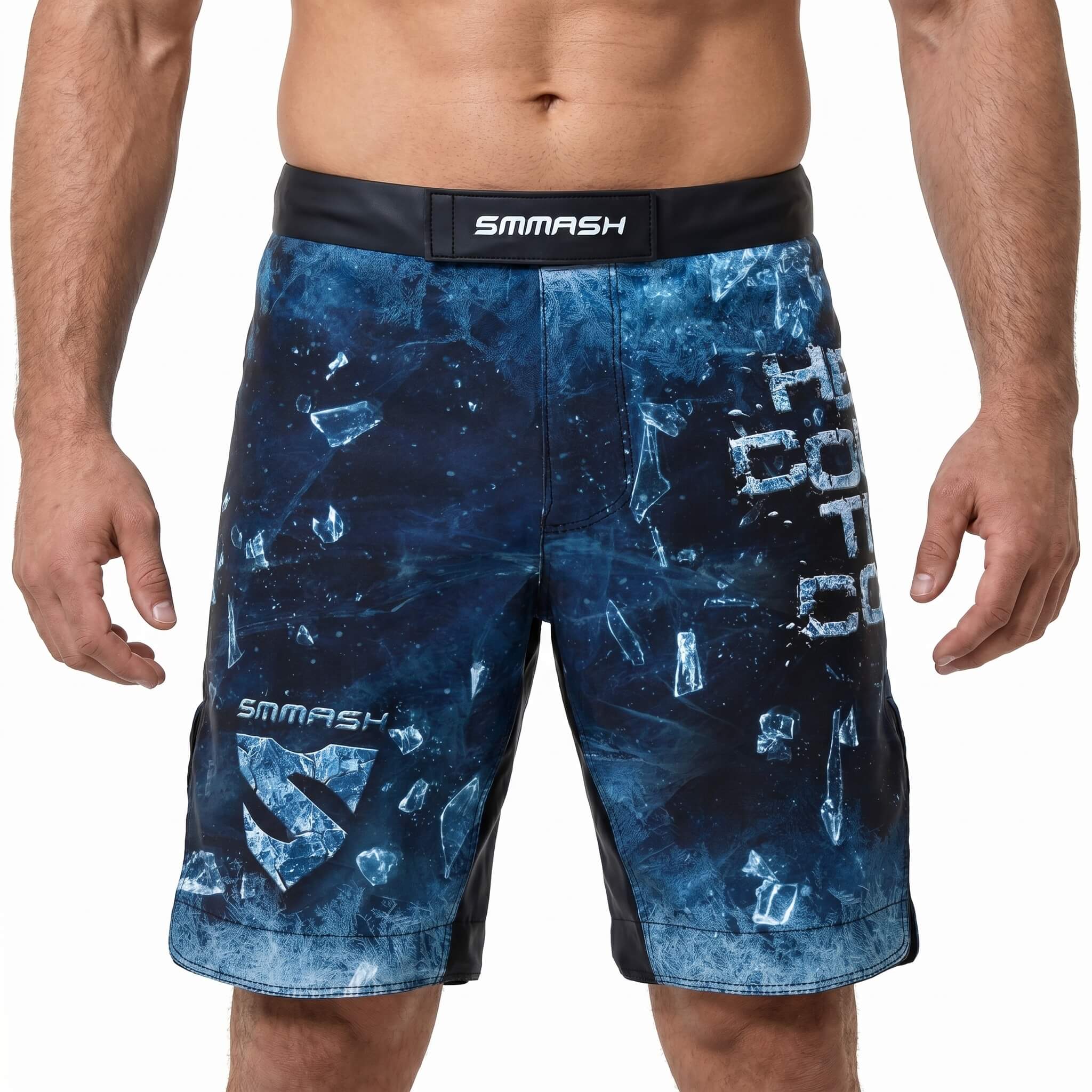 SPODENKKI MMA PRO BLACK WALKERS