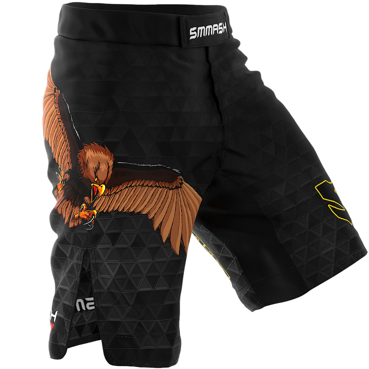 Spodenki Muay Thai Z Motywem Kruka PATRIOT 2.0 GERMANY