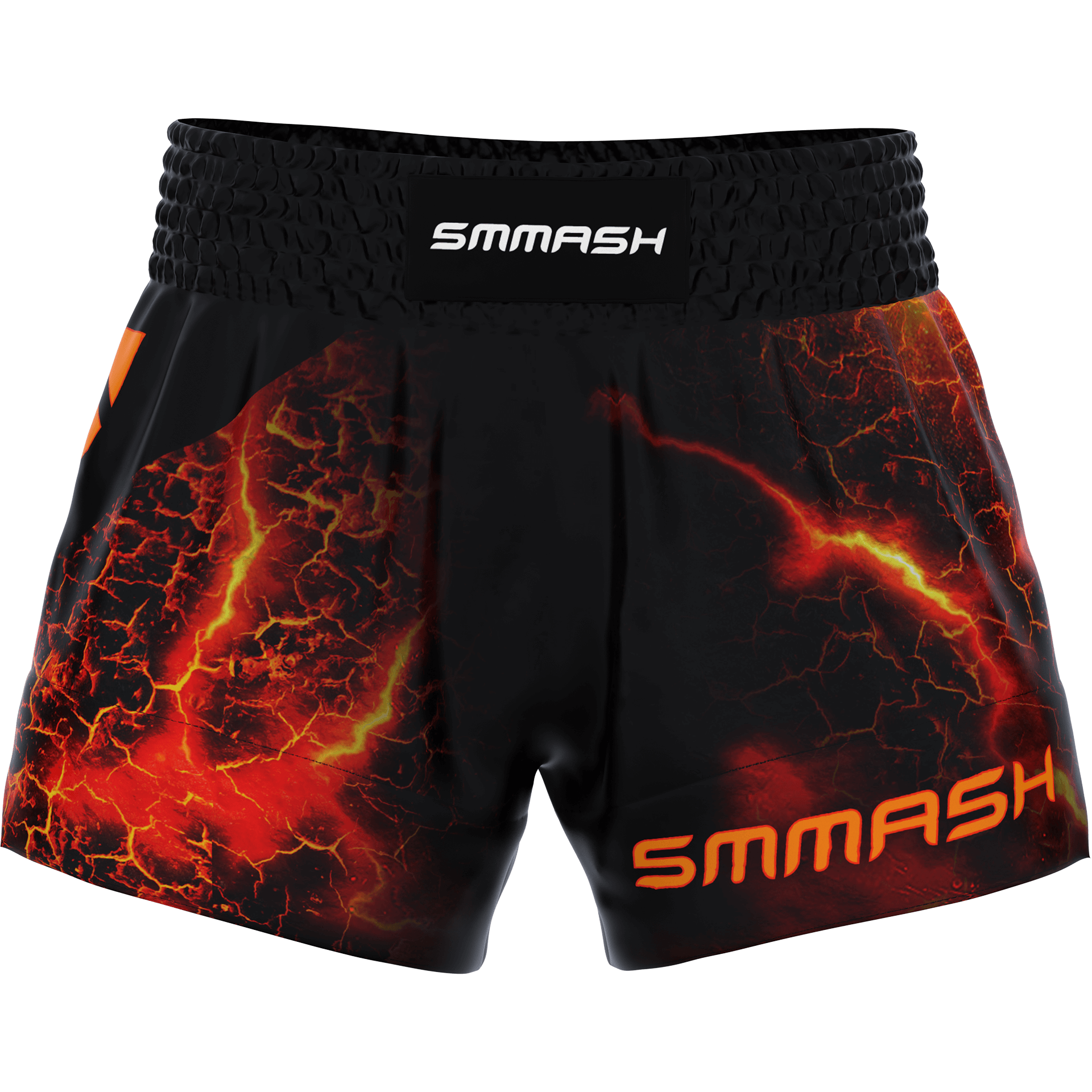 Spodenki MUAY THAI Męskie Z Motywem Lawy DIABLO