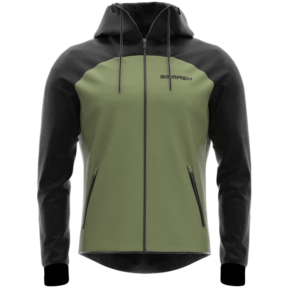 Zielona Bluza Z Kapturem Dla Mężczyzny ARMY