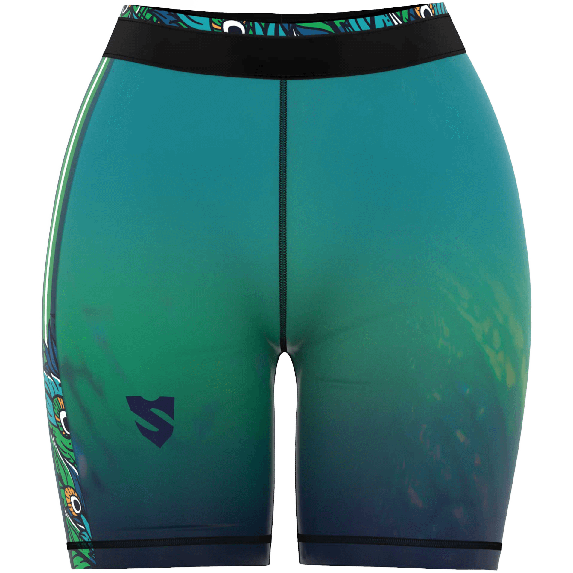Damskie Krótkie Legginsy Do Biegania MAJESTY