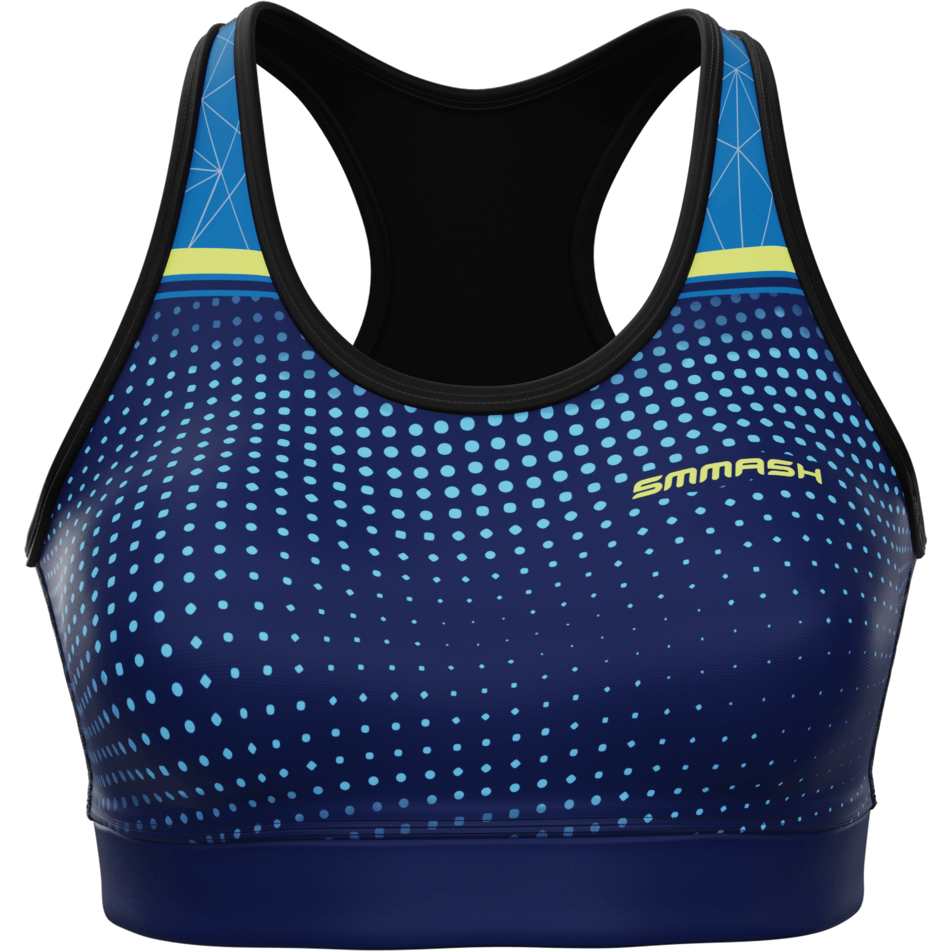 Damski top sportowy granatowy kompresyjny – SMMASH VITELY