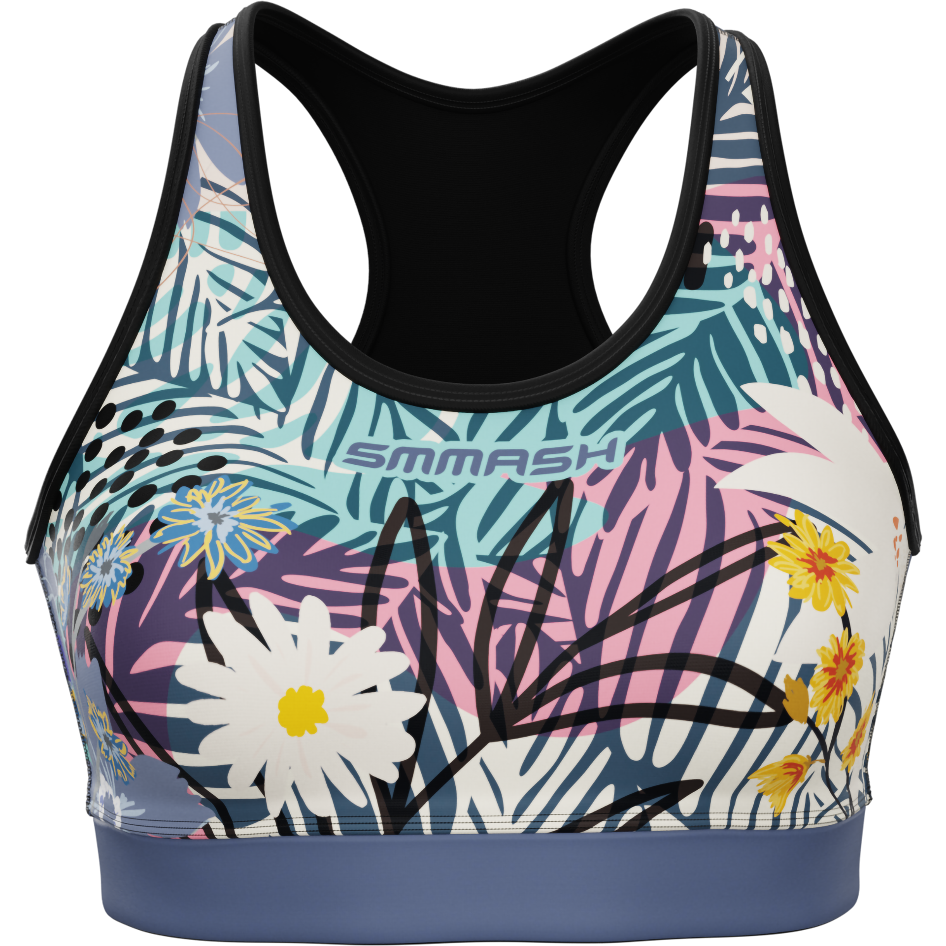 Top Damski W Kolorowe Kwiaty DAISY
