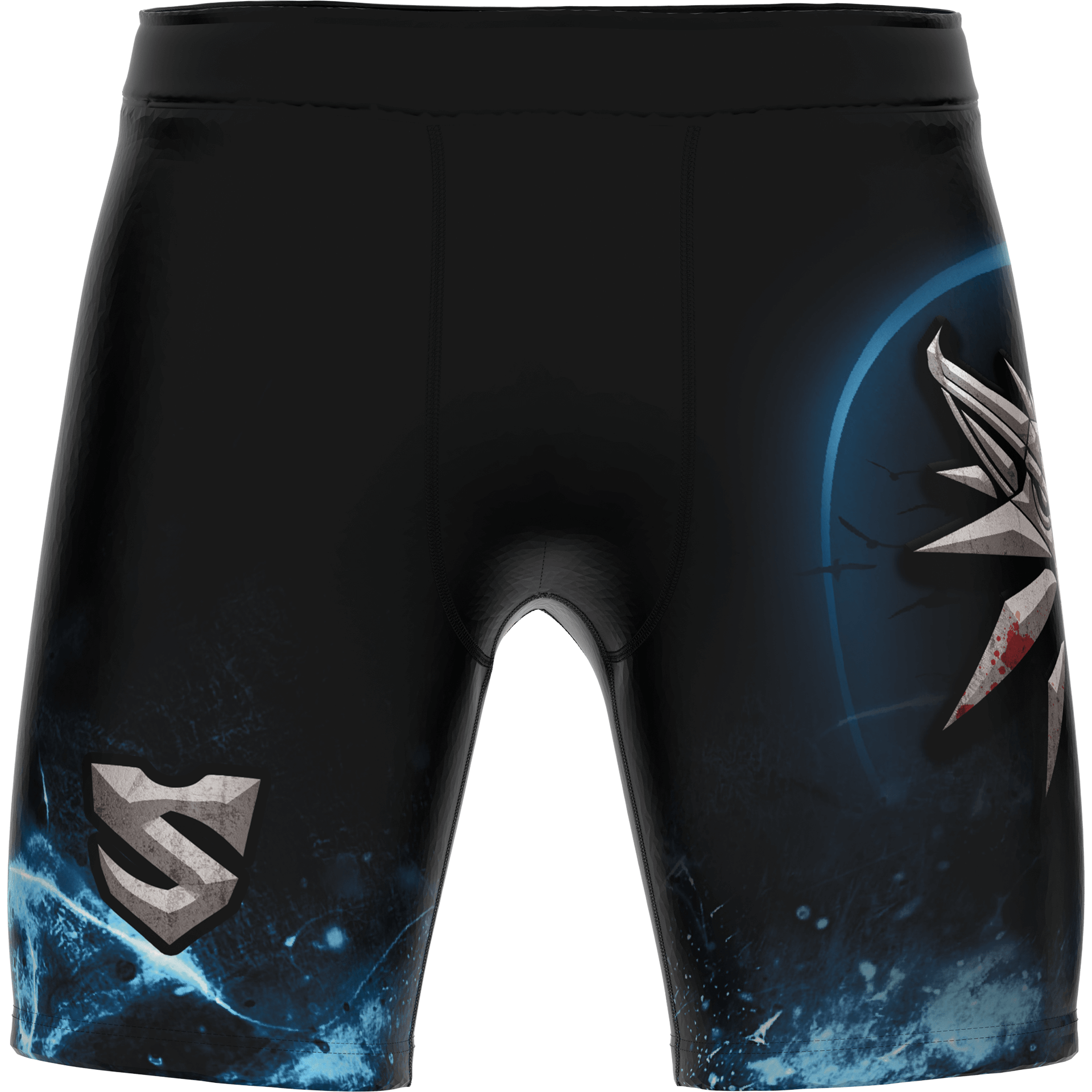 Krótkie Legginsy Męskie Na Trening WHITE WOLF