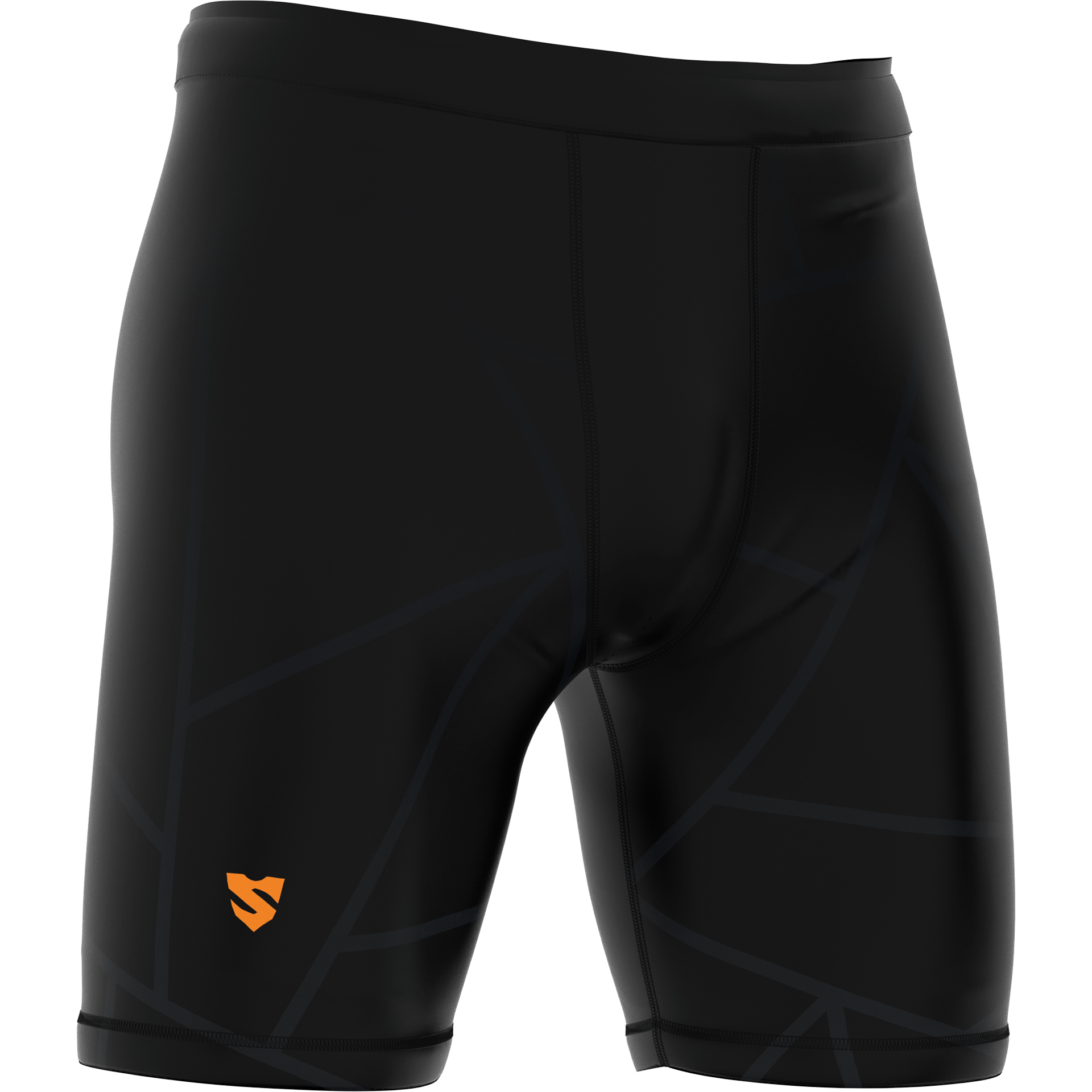 KRÓTKIE LEGGINSY DO BIEGANIA I OCR  ORANGE ENERGY