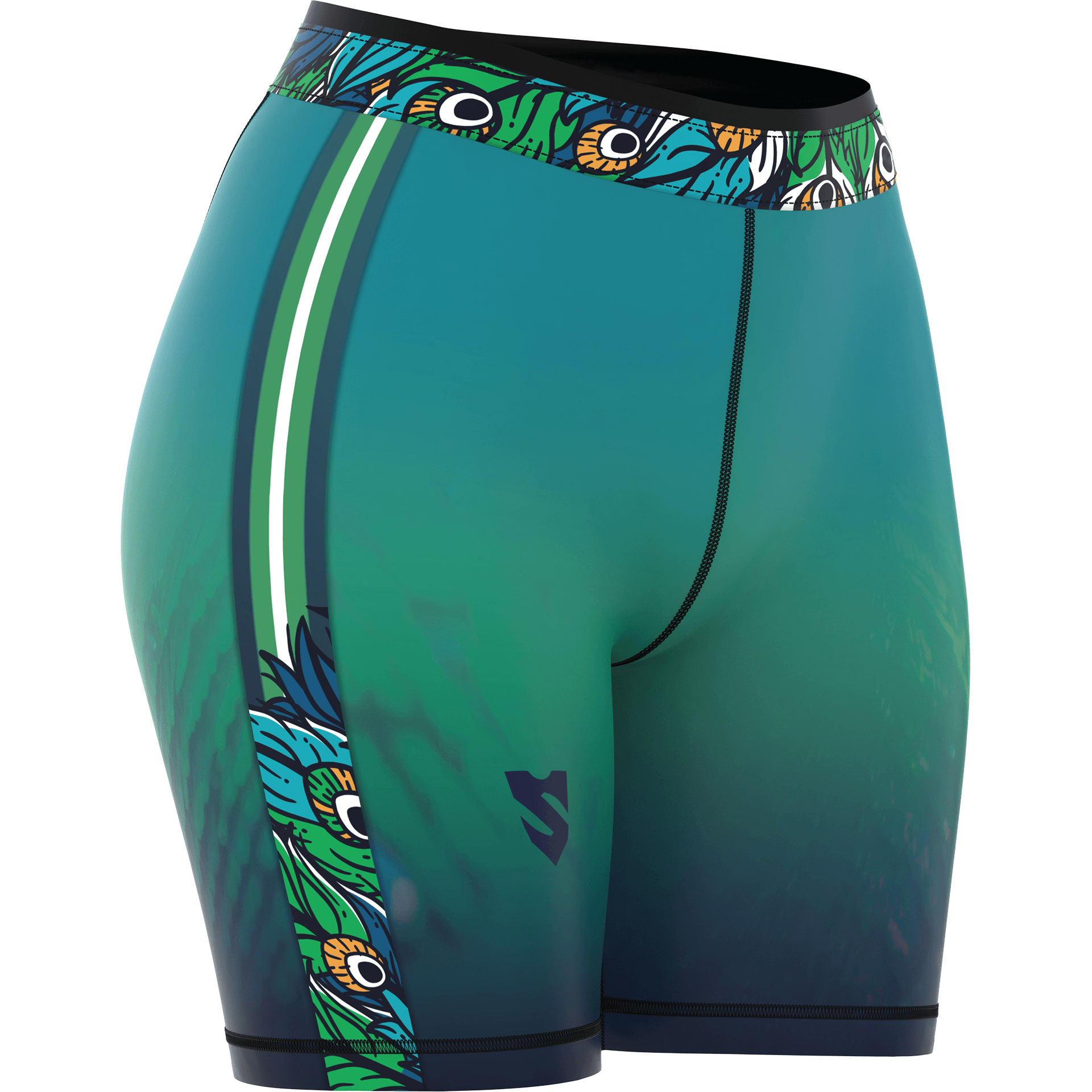 Damskie Krótkie Legginsy Do Biegania MAJESTY