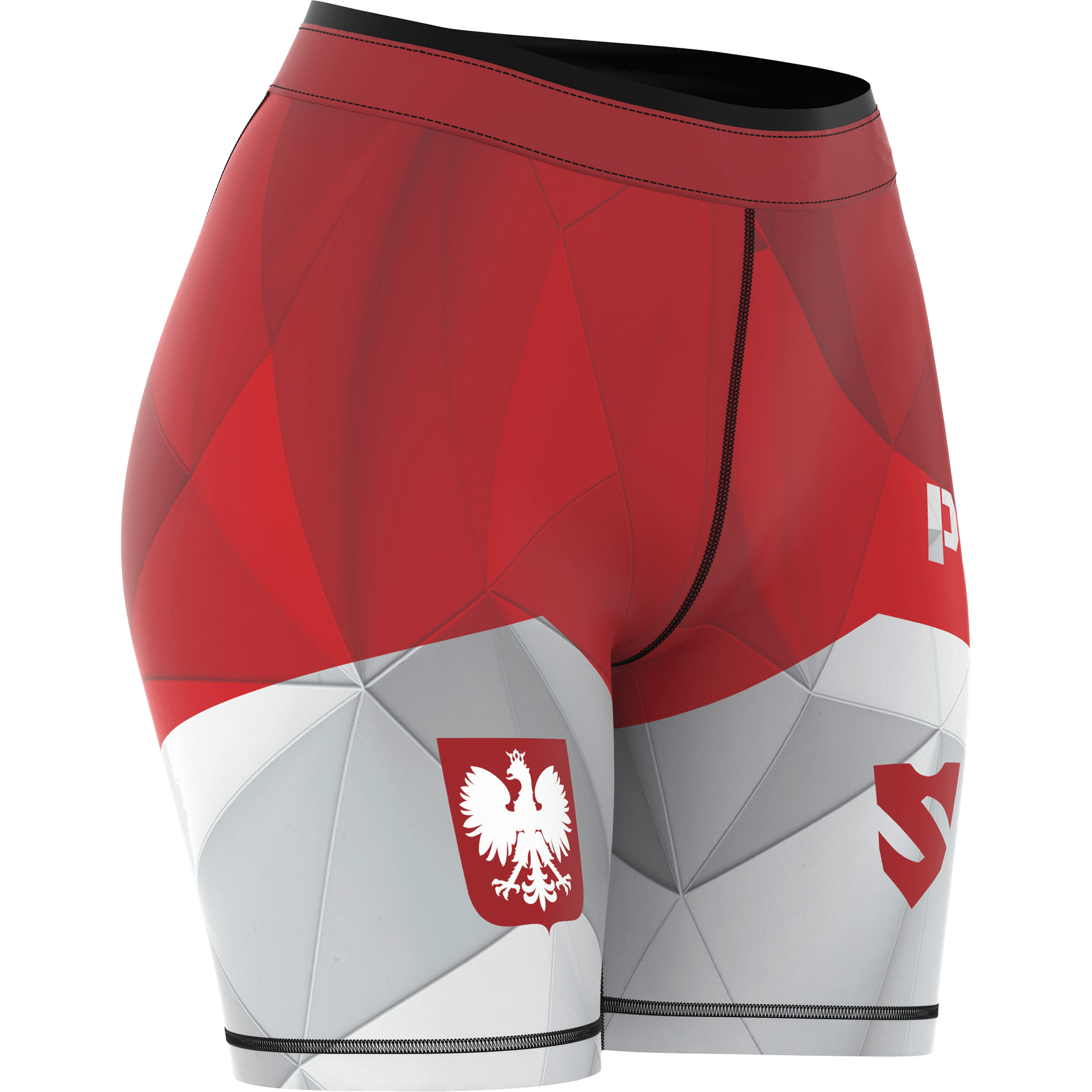 Damskie Legginsy Do Biegania Barwy Biało Czerwone PATRIOT 3.0 POLAND